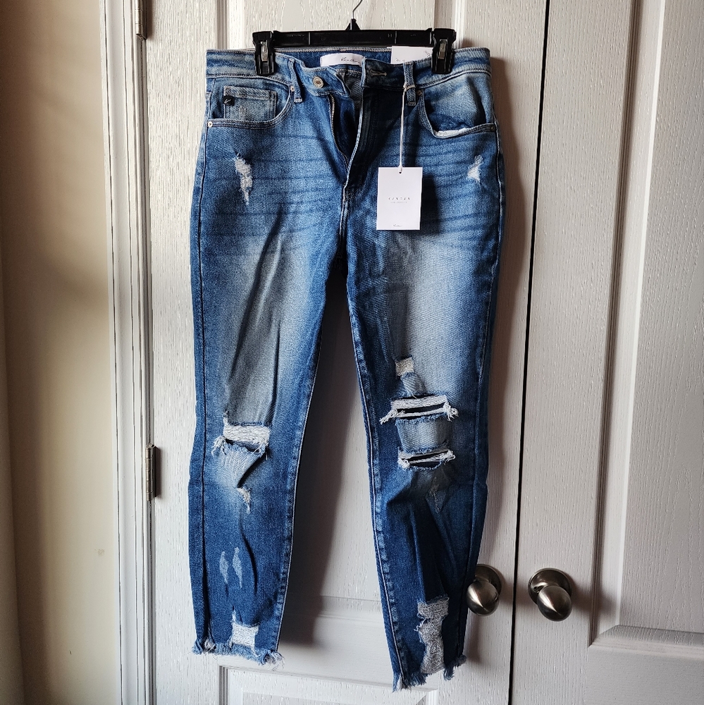 KanCan High-Rise Ankle Skinny jeans